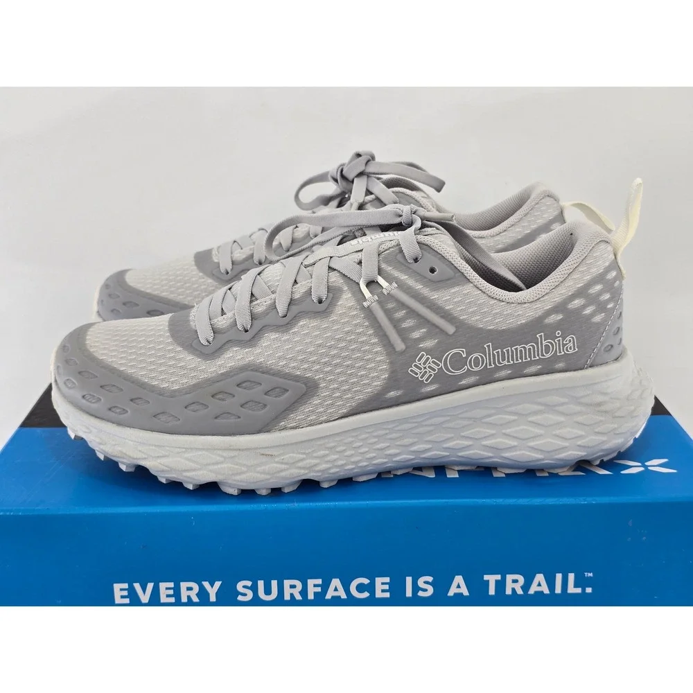 Columbia Konos TRS Trail Running Shoes Womens 8.5 Grey Omni-Max - New